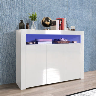 LED Sideboard with Storage