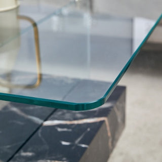 43.3 Inch Modern Two-Tier Coffee Table