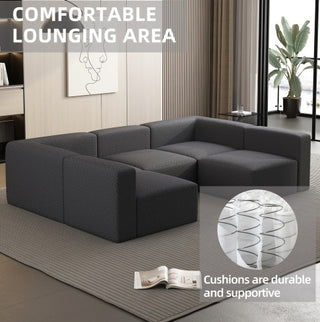 The Harper U-Shaped Modular Sectional Sofa