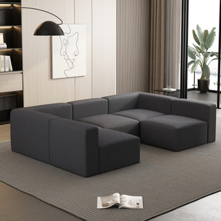 The Harper U-Shaped Modular Sectional Sofa