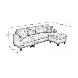 Emery L- Shaped Sectional Sofa