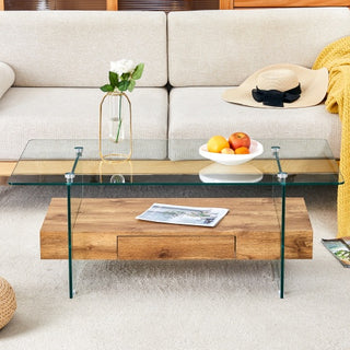 Modern Two-Tier Coffee Table