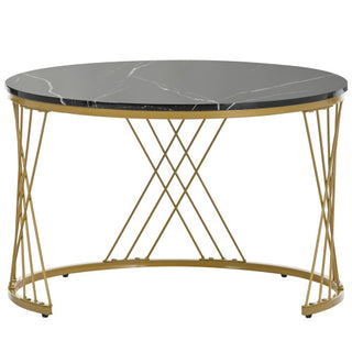 Fiberboard Marble Coffee Table