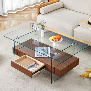 Modern Two-Tier Coffee Table