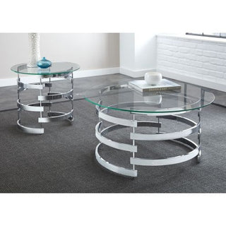 Cynthia Glass Coffee Table – A Timeless Blend of Elegance and Functionality