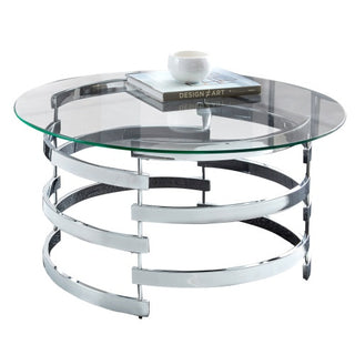 Cynthia Glass Coffee Table – A Timeless Blend of Elegance and Functionality