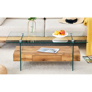 Modern Two-Tier Coffee Table