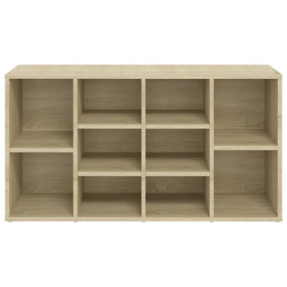 vidaXL Sonoma Oak Shoe Storage Bench