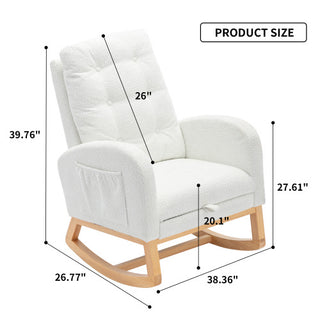 Eleanor Rocking Chair With Footrest
