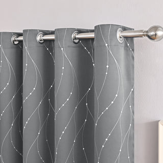 Modern Minimalist Blackout Decorative Curtains