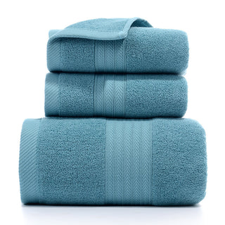 Pure Cotton Towels Three-piece
