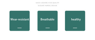 Modern Minimalist Nordic Stain-Resistant Blanket