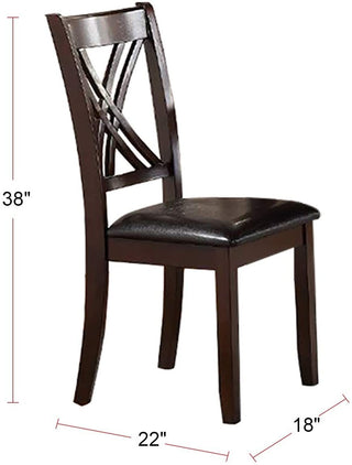 Classic Espresso Dining Set (7 Pieces)