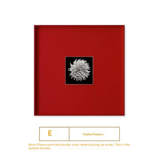 Red Minimalist Decorative Painting