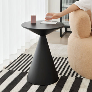 Round Light Luxury Metal Coffee Table Living Room