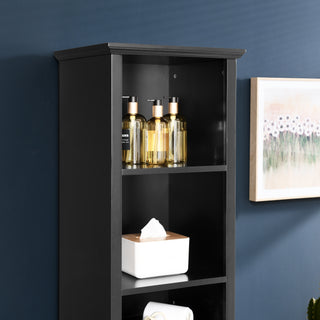 64" Tall Bathroom Storage Cabinet