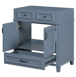 Celia 30" Vintage Blue Bathroom Vanity
