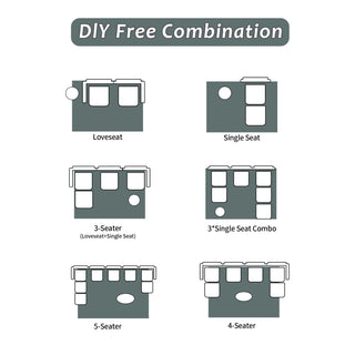 Modern Memory Foam Compressed Sofa,2 Seater Large Sectional Couches For Living Room,Pet-Friendly Cloud Modular Sectional Sofa,Corduroy Fabric,Extra Deep Loveseat,No Assembly Required, Green