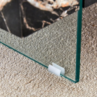Modern Two Tier Square Coffee Table