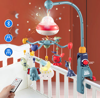 Musical Baby Rattle Crib