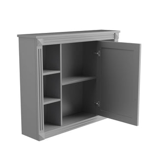 Wall Mounted Mirror Storage Cabinet