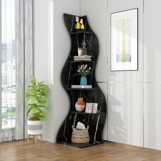 Home Fashion Living Room Corner Cabinet