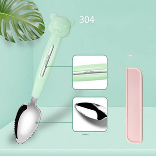 Scraping Spoon Fruit Scoop