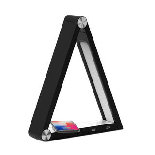 LED Triangle Table Lamp Wireless Charging