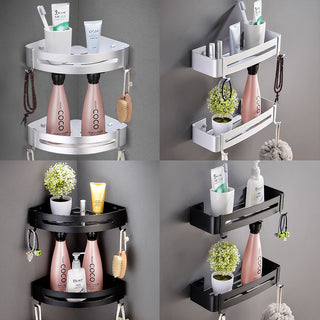 Versatile Wall-Mounted Corner Shelf
