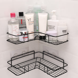 Nail-Free Bathroom Shower Rack
