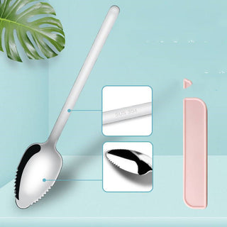 Scraping Spoon Fruit Scoop