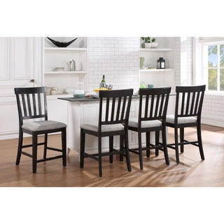 Halle - Counter Chair Dark Brown