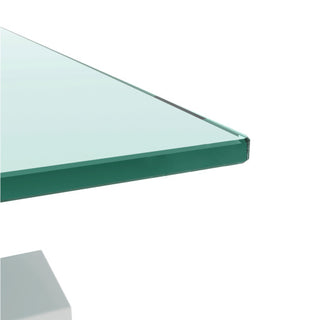 Modern Minimalist Coffee Table (White)