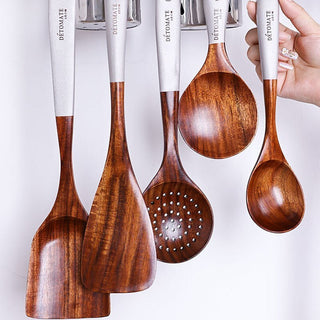 Wooden Kitchen Utensils Tools