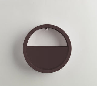 Round Iron Wall Hanging Vase