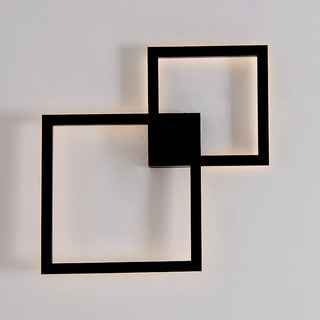 Geometric Square Aisle Wall Decoration Lamps
