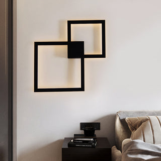 Geometric Square Aisle Wall Decoration Lamps