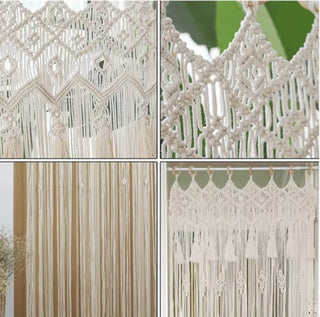 Bohemian Hand-Woven Tapestry Curtain Decoration