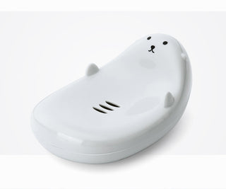 Cartoon Soap Dish Bathroom Drain Soap Holder