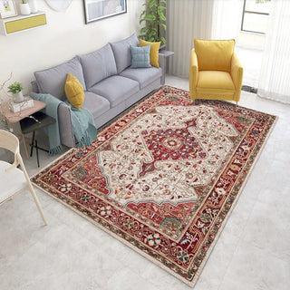 Nordic Boho Living Room Area Rug