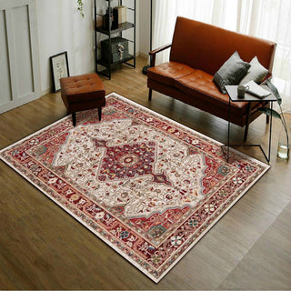 Nordic Boho Living Room Area Rug