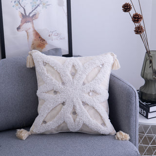 Bohemian Tassel Cushion Cover Pillowcase