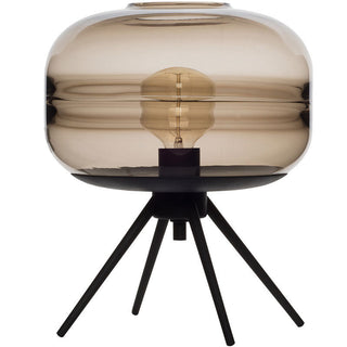 Simple modern glass table lamps for living room
