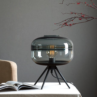Simple modern glass table lamps for living room