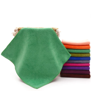 Square Small Towels Fine Fiber Dish Cloth