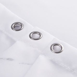 Marbled Polyester Waterproof Shower Curtain