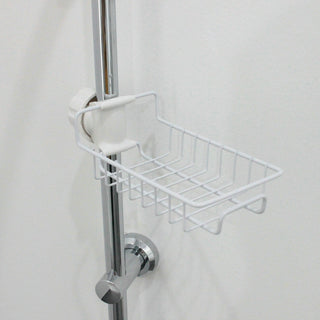 Adjustable Sink Drain Rack Sponge Storage