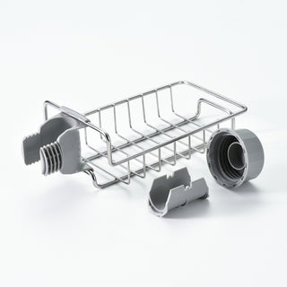Adjustable Sink Drain Rack Sponge Storage