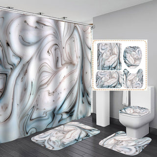 Waterproof Polyester Digital Printing Shower Curtain