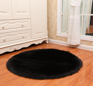 LuLu Faux Fur Round Rug – Soft, Stylish & Effortlessly Chic